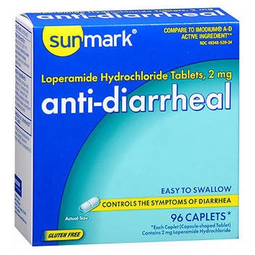 Product Cover Sunmark Anti-Diarrheal Caplets - 96 ct, Pack of 2