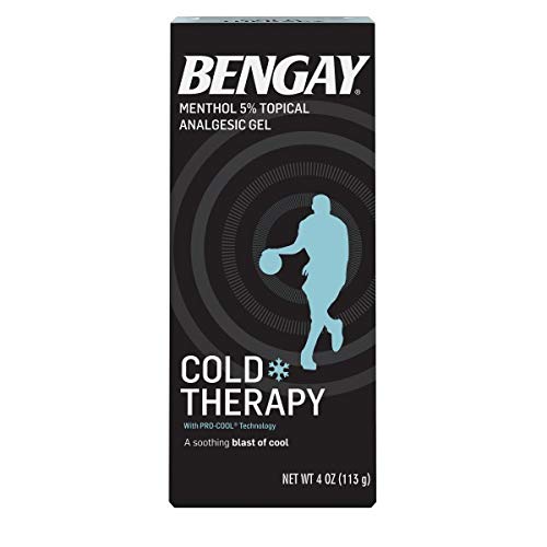 Product Cover BENGAY Cold Therapy Pain Relieving Gel 4 oz (Pack of 3)