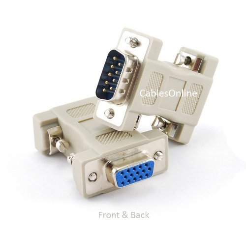 Product Cover CablesOnline DB9 Male to HD15 VGA Female Multisync Video Adapter (AD-V02)