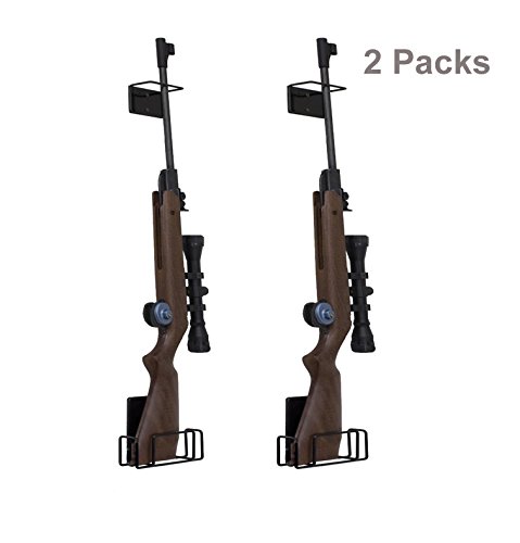 Product Cover E-ONSALE Pack of 2 AmeriGun Club Easy Use Mount Anywhere Shotgun or Rifle Rack (Rifle/2 Pack)