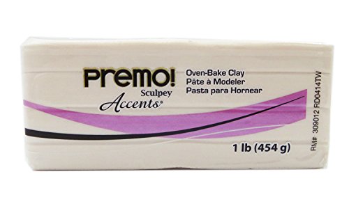 Product Cover Sculpey Premo Art Clay Accents, Pearl
