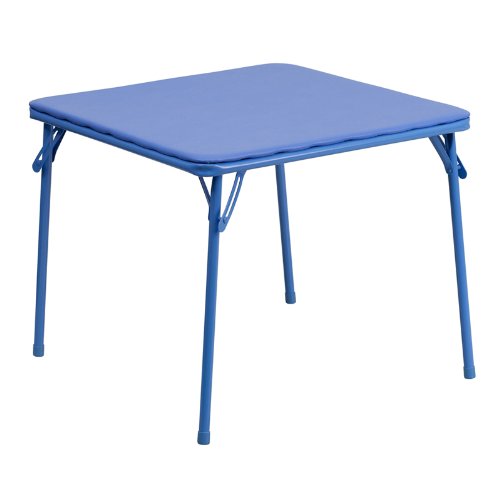 Product Cover Flash Furniture Kids Blue Folding Table - JB-TABLE-GG