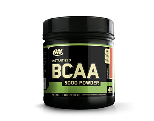 Product Cover OPTIMUM NUTRITION Instantized BCAA Powder, Keto Friendly Branched Chain Essential Amino Acids, 5000mg, Fruit Punch, 40 Servings, 13.4 Ounce