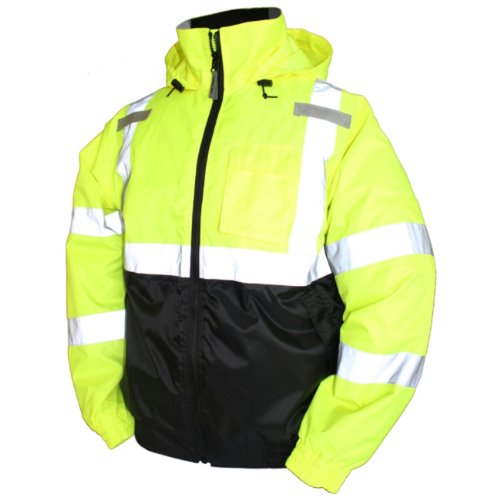Product Cover Tingley Rubber J26112 Bomber II Jacket, XX-Large, Lime Green Polyester