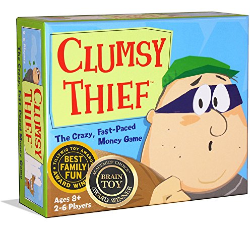 Product Cover Melon Rind Clumsy Thief Money Game - Adding to 100 Card Game for Kids (Ages 8 and up)