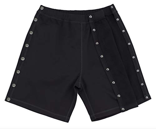 Product Cover Post Surgery Shorts - Men's - Women's - Unisex Sizing Black