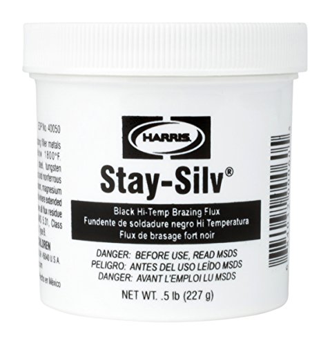 Product Cover Harris SSBF1 Stay Silv Brazing Flux, 1 lb. Jar, Black