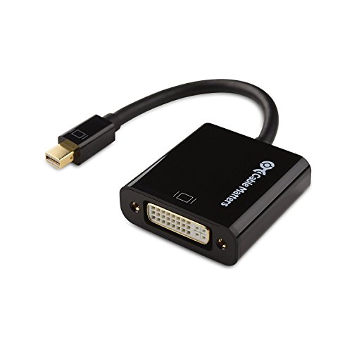 Product Cover Cable Matters Active Mini DisplayPort to DVI Adapter (Active Mini DP to DVI) Supporting Eyefinity Technology