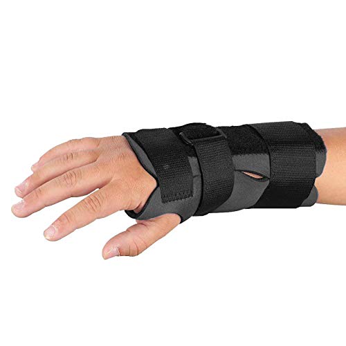 Product Cover Sammons Preston Breathoprene Pediatric Wrist Splint, Right, Small, Orthopedic Support Brace for Tendonitis, Inflammation, Carpal Tunnel, Thumb Injuries & Pain, Breathable & Comfortable Compression
