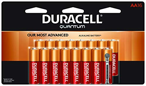 Product Cover Duracell Quantum AA Alkaline Batteries - Long Lasting, All-Purpose Double A battery for Household and Business - 16 count