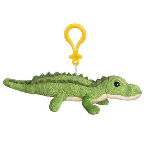 Product Cover Stuffed Alligator Clip Toy Keychain By Wild Life Artist