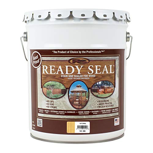 Product Cover Ready Seal 505 5-Gallon Pail Natural (Light Oak) Exterior Wood Stain and Sealer
