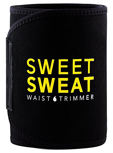 Product Cover Sweet Sweat Waist Trimmer with Sample of Sweet Sweat Workout Enhancer gel, Medium