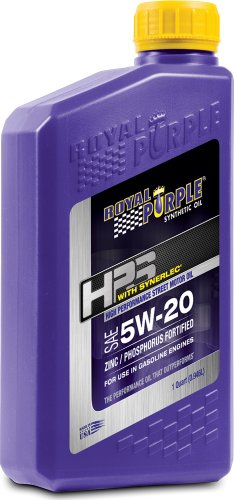 Product Cover Royal Purple 36520-6PK HPS 5W-20 Synthetic Motor Oil with Synerlec Additive Technology - 1 qt. (Case of 6)