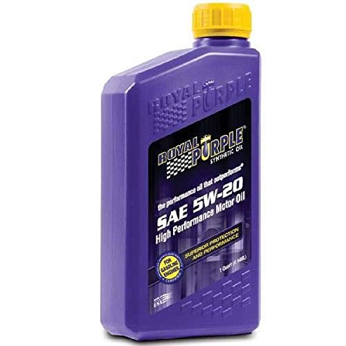 Product Cover Royal Purple 06520-6PK API-Licensed SAE 5W-20 High Performance Synthetic Motor Oil - 1 qt. (Case of 6)