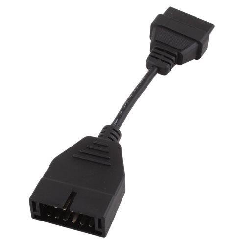 Product Cover NYKKOLA 12 Pin To 16 Pin Female OBD1 OBD2 Diagnostic Tool Connector Adapter Car Cable For GM