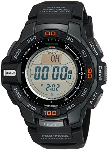 Product Cover Casio Men's Pro Trek PRG-270-1 Tough Solar Triple Sensor Multifunction Digital Sport Watch