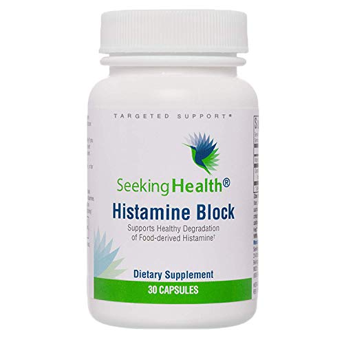 Product Cover Seeking Health | Histamine Block | DAO Supplement Enzyme | Food Intolerance | Histamine Intolerance | GI Tract Supplements | Dhist 30 Capsules