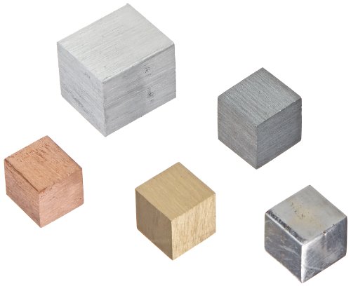 Product Cover Ajax Scientific 5 Piece Equal Mass Metal Density Cube