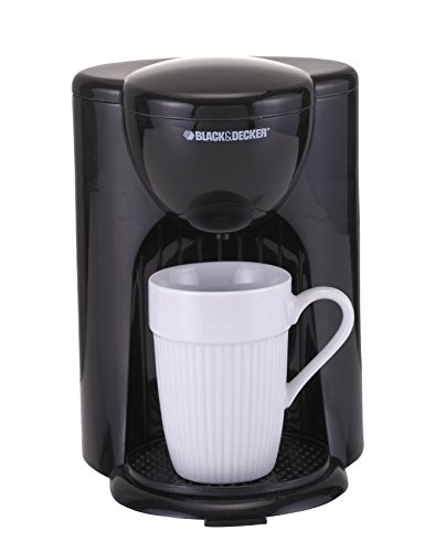 Product Cover Black & Decker DCM25 1 Cup Coffee Maker, Black, 220V (Not for USA)