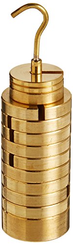 Product Cover United Scientific WHST13 Brass Slotted Weight Set with Hanger and Case, 13 Weights