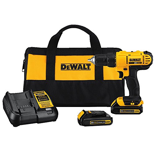 Product Cover DEWALT 20V MAX Cordless Drill / Driver Kit, Compact, 1/2-Inch (DCD771C2)