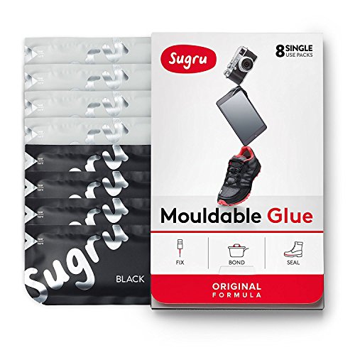 Product Cover Sugru Moldable Glue - Original Formula - Black & White 8-Counts - I000467
