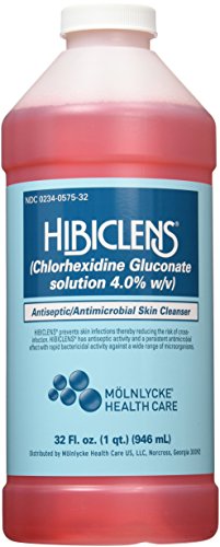 Product Cover Hibiclens Antimicrobial/Antiseptic Skin Cleanser 32 Fluid Ounce Bottle for Antimicrobial Skin Cleansing
