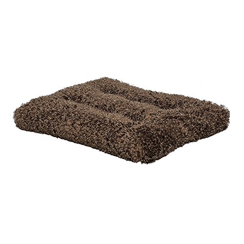 Product Cover Plush Dog Bed | Coco Chic Dog Bed & Cat Bed | Cocoa 36L x 24W x 2H - Inches for Med. / Large Dog Breeds