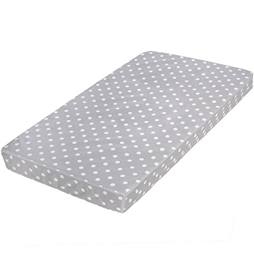Product Cover Milliard Hypoallergenic Baby Crib Mattress or Toddler Bed Mattress with Waterproof Cover - 27.5 inches x 52 inches x 4.75 inches