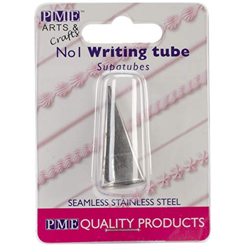 Product Cover PME Decorating Tip Seamless Stainless Steel Supatube Writer No. 1, Standard, Silver