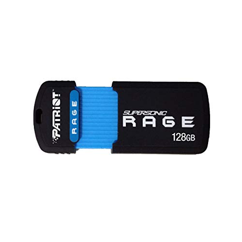 Product Cover Patriot 128GB Supersonic Rage Series USB 3.0 Flash Drive with Up to 180MB/sec- PEF128GSRUSB...