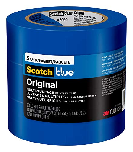 Product Cover ScotchBlue Original Painter's Tape , Multi-Surface, 36 mm (3 Rolls) - 2090