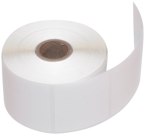 Product Cover CompuLabel Direct Thermal Labels, 2-Inch x 2 Inch, White, Roll, Permanent Adhesive, Perforations Between Labels, 700 per Roll, 12 Rolls per Carton (530730)
