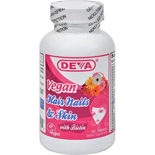 Product Cover Deva Vegan Vitamins Hair Nails & Skin Vegan 90 Tab