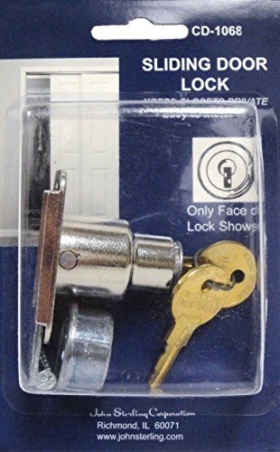 Product Cover Sterling Sliding Door Lock 1068-26D