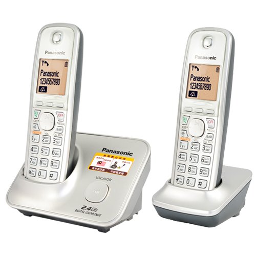 Product Cover Panasonic KX-TG3712BX Cordless Phone (Silver)