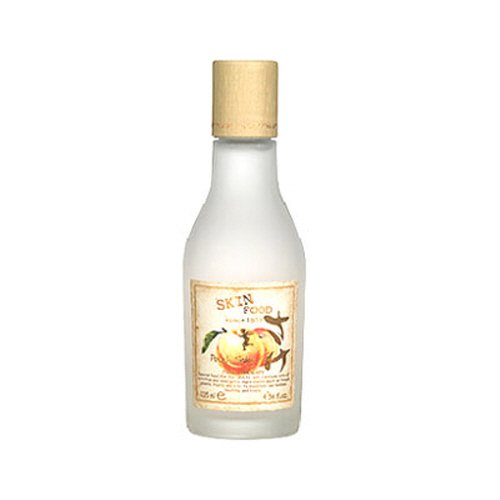 Product Cover SKIN FOOD Peach Sake Toner 135ml (4.56 fl.oz.) - Tighten Pores and Sebum Control Skin Smoothing Facial Toner for Oily Skin, Rich in Vitamin C and A