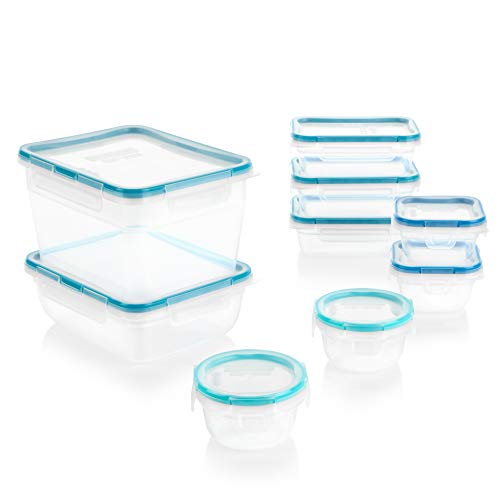 Product Cover Snapware Total Solution Plastic Food Storage Container Set (18-Piece)