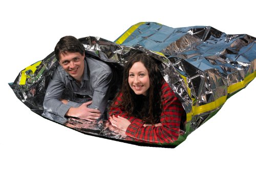 Product Cover Grizzly Gear Emergency Extra Large Thermal Sleeping Bag (Accommodates 2 Adults)- XL 84