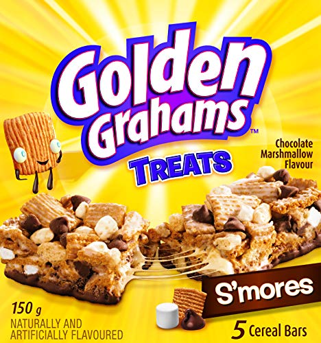 Product Cover Golden Grahams Chocolate Marshmallow Flavour Treat S'mores, 5-Count, 150 Gr