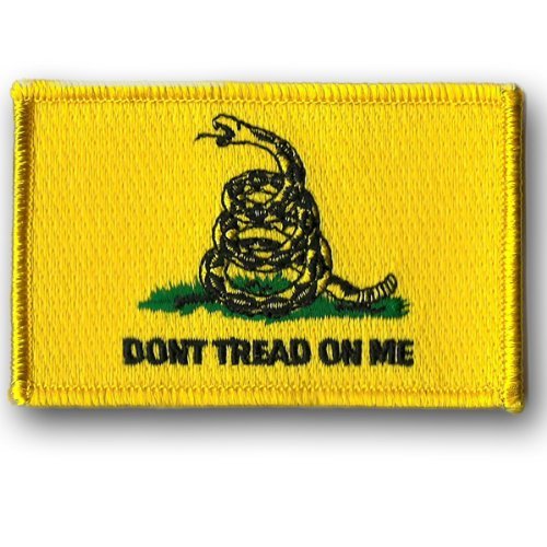 Product Cover Gadsden Don't Tread On Me Tactical Patch - Yellow - by Gadsden and Culpeper