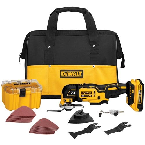 Product Cover DEWALT 20V MAX XR Oscillating Tool Kit, Brushless, 28 Pieces (DCS355D1)
