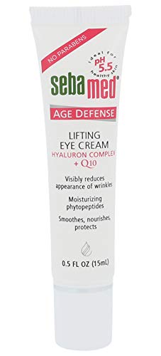 Product Cover Sebamed Anti Aging Q10 Lifting Age Defense Eye Cream 15 mL pH 5.5 for Sensitive Skin Reduces the Appearance of Wrinkles - Made in Germany