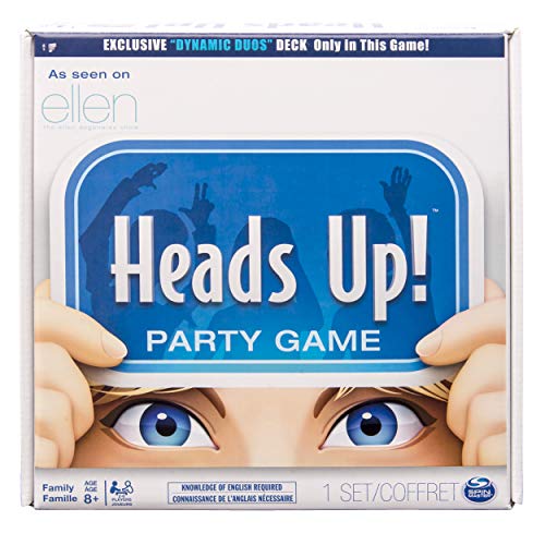 Product Cover Spin Master Games, Heads Up! Board Game (Edition May Vary)