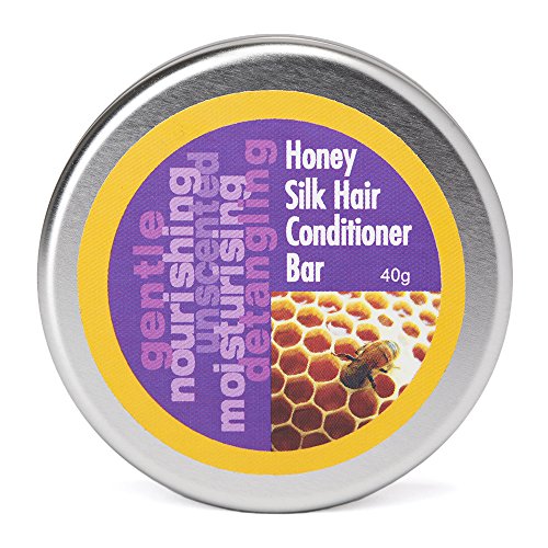 Product Cover Honey Silk Solid Conditioner Bar for Shiny Healthy Hair | Untangles and Softens Hair | Eco Friendly Hair Care by Beauty and the Bees
