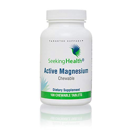 Product Cover Seeking Health Active Magnesium Chewable | 100 Magnesium Chewable Tablets | Chewable Magnesium Supplements