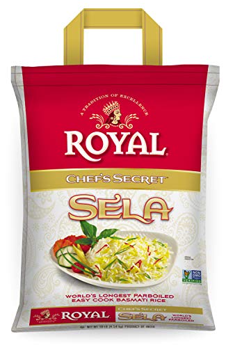 Product Cover Royal Chef's Secret Parboiled Sella Extra Long Basmati Rice, 10 Pound