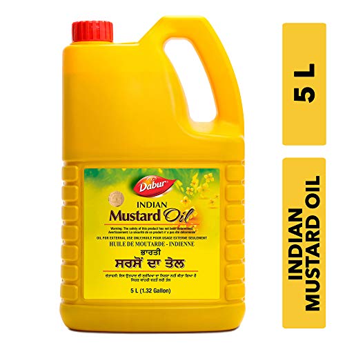 Product Cover Dabur Indian Mustard Oil 5 ltr