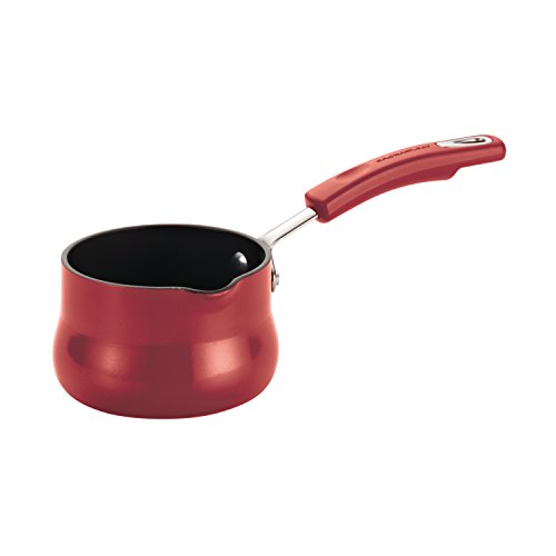 Product Cover Rachael Ray 14483 Hard Enamel Butter Warmer, 0.75-Quart, Red Gradient